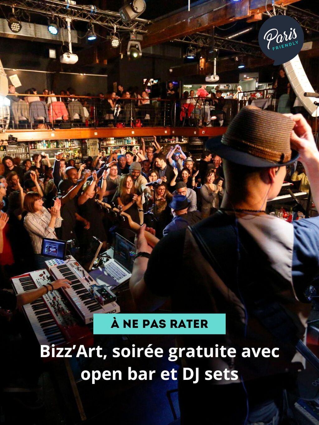 Soir&eacute;e gratuite avec Open bar, concerts et DJ sets : le printemps commence au Bizz&rsquo;Art
