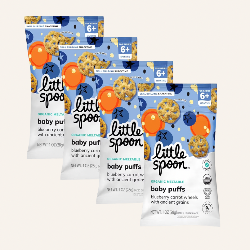 Little Spoon Blueberry Carrot Wheels