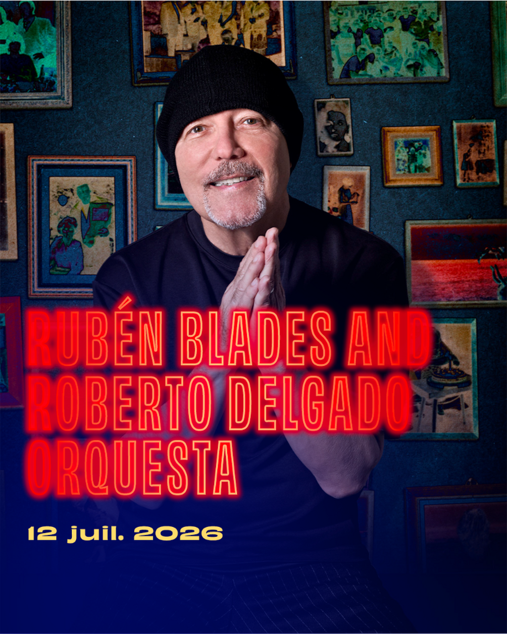 Rub&eacute;n Blades and Roberto Delgado & Orquesta