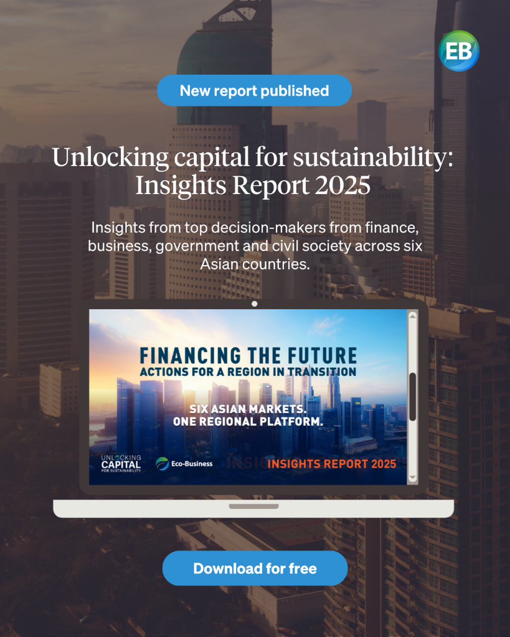 Unlocking capital for sustainability: Insights Report 2025