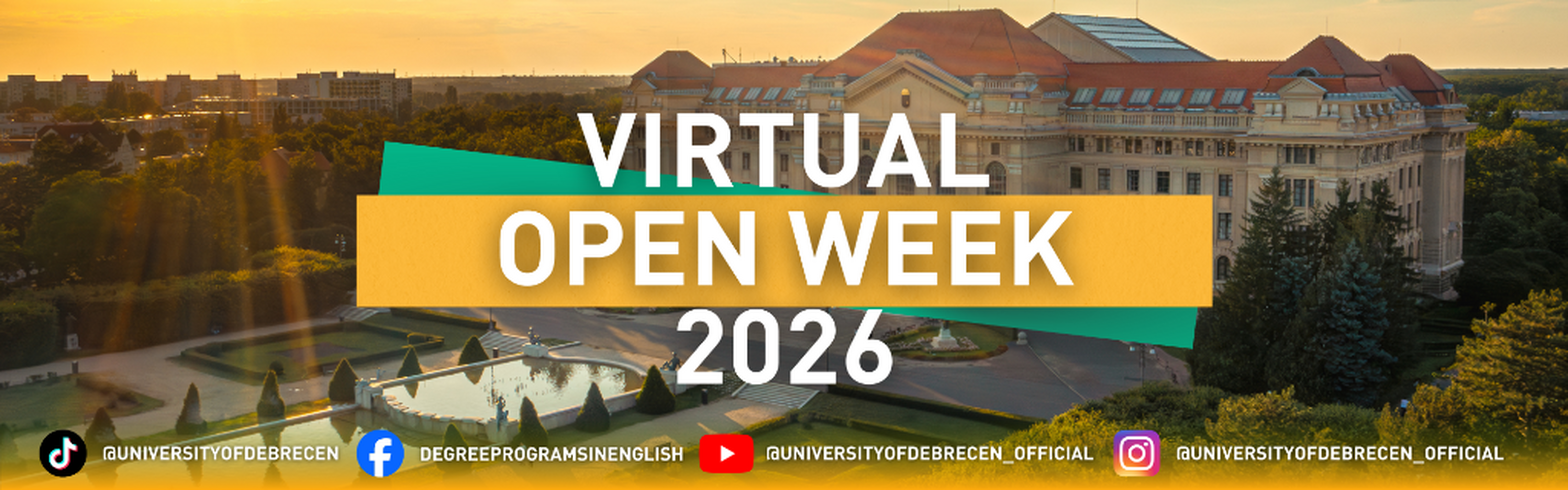 Virtual Open Week 2026 | University of Debrecen