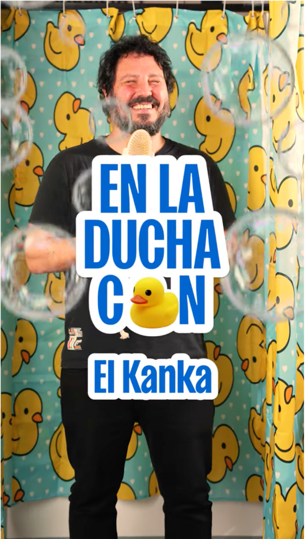 🚿 Hoy se ha pasado por nuestra ducha El Kanka para mojarse con nosotros.🎶