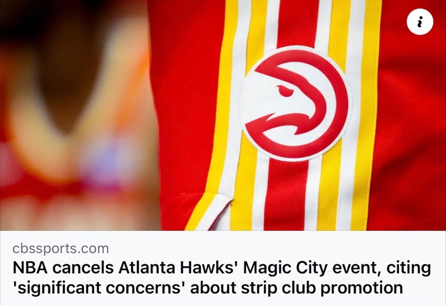 Atlanta Hawks Cancel Magic City Promotional Night