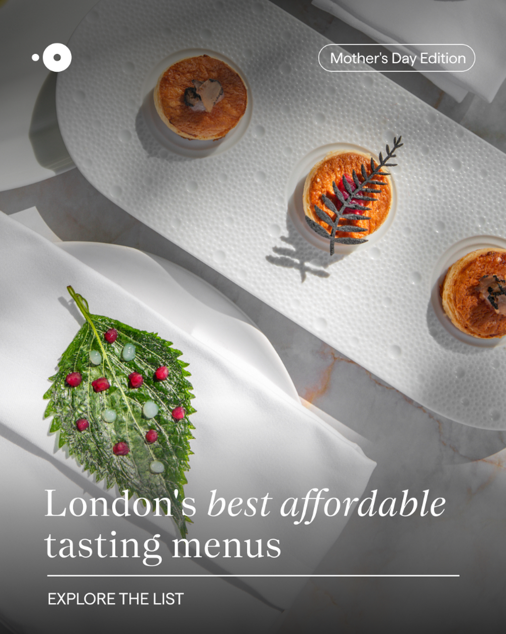 Affordable set menus March 2026