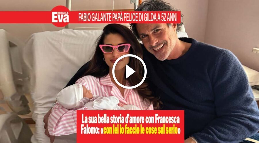 Fabio Galante, l'ex calciatore pap&agrave; di Gilda a 52 anni