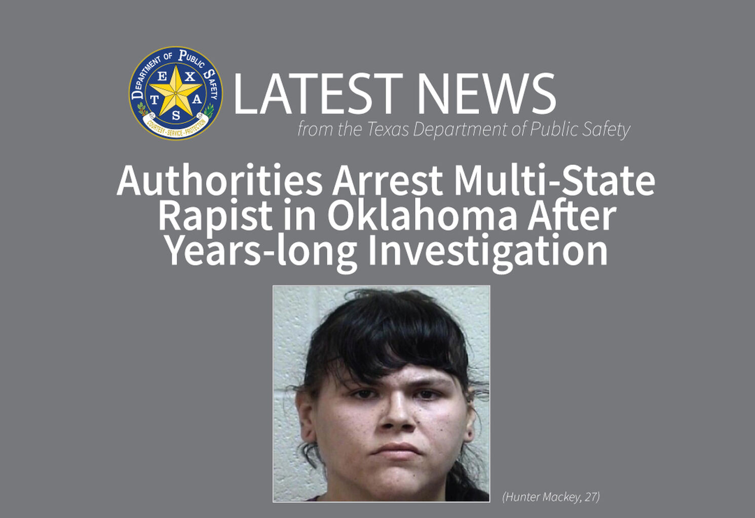 Multi-Year Investigation Arrest PR
