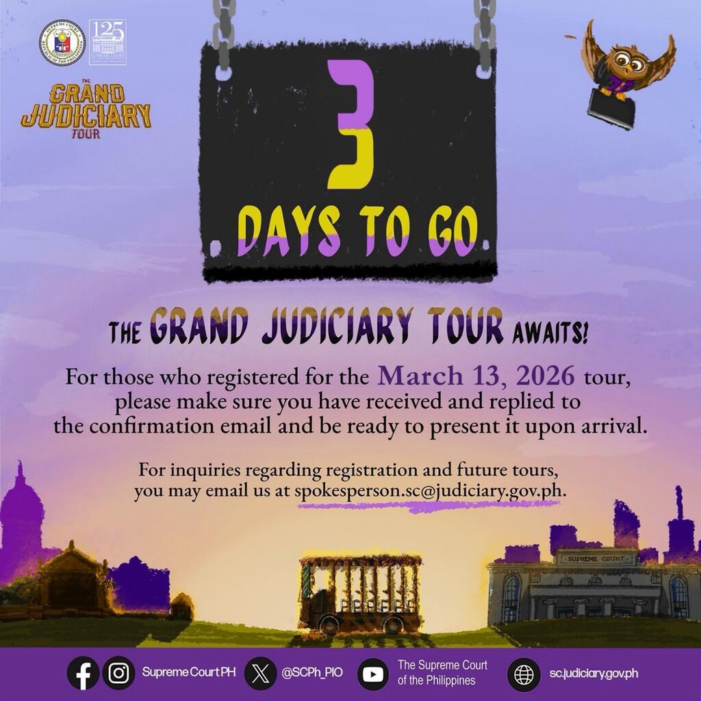 Grand Judiciary Tour 