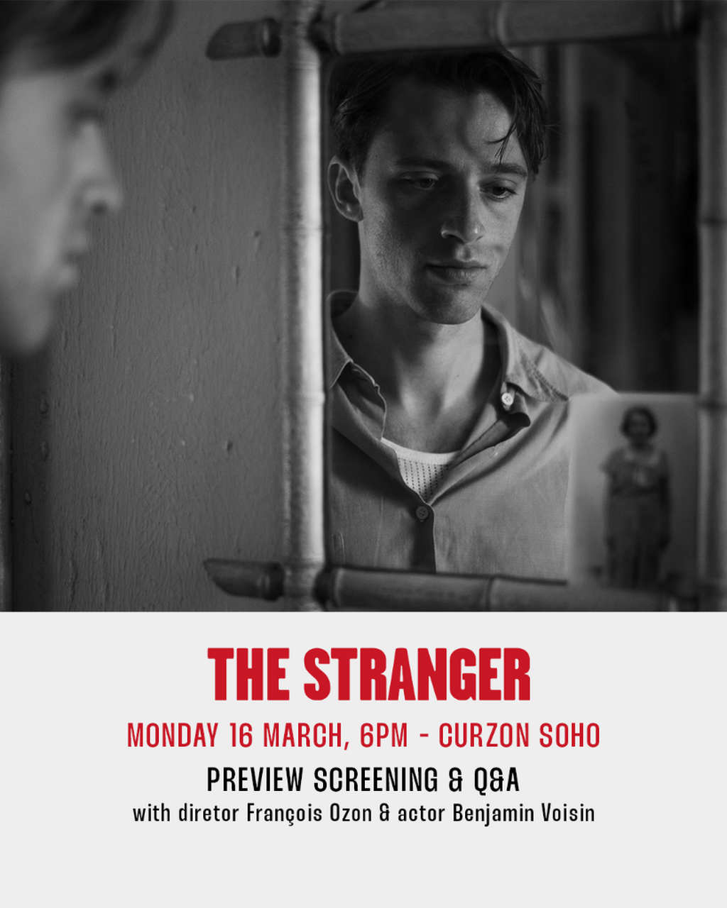 The Stranger Q&A Curzon Soho