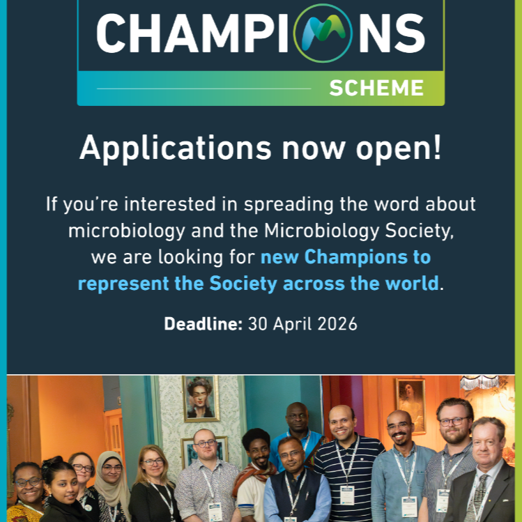 Champions applications now open!