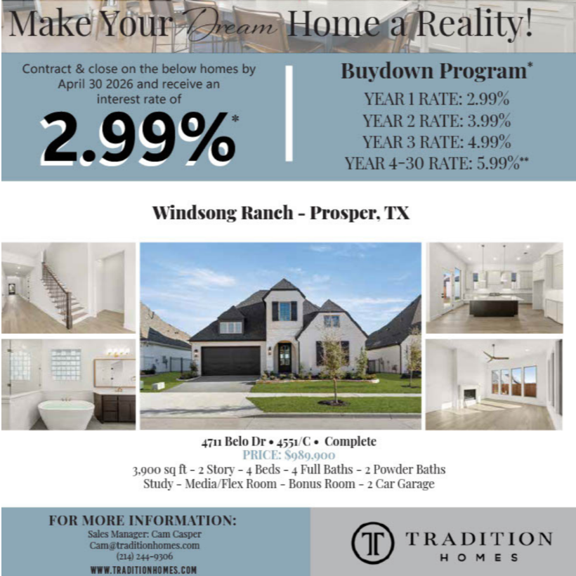 Tradition Homes: Make Your Dream Home a Reality