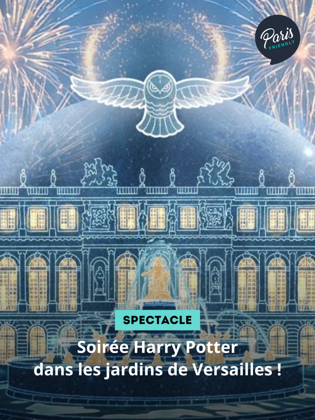 Soir&eacute;e Harry Potter dans les jardins de Versailles !