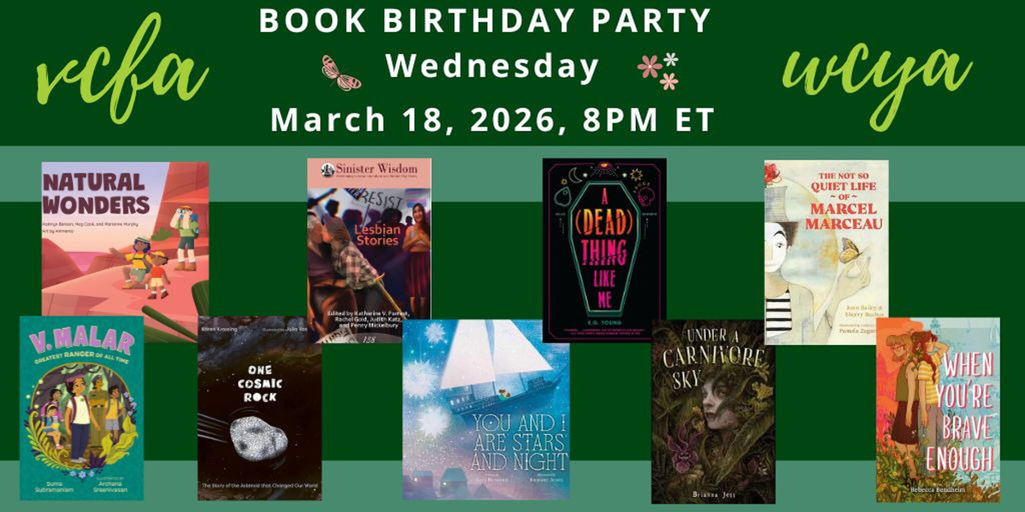 Link to Register for the VCFA Book Birthday Party (March 18, 8 pm ET)