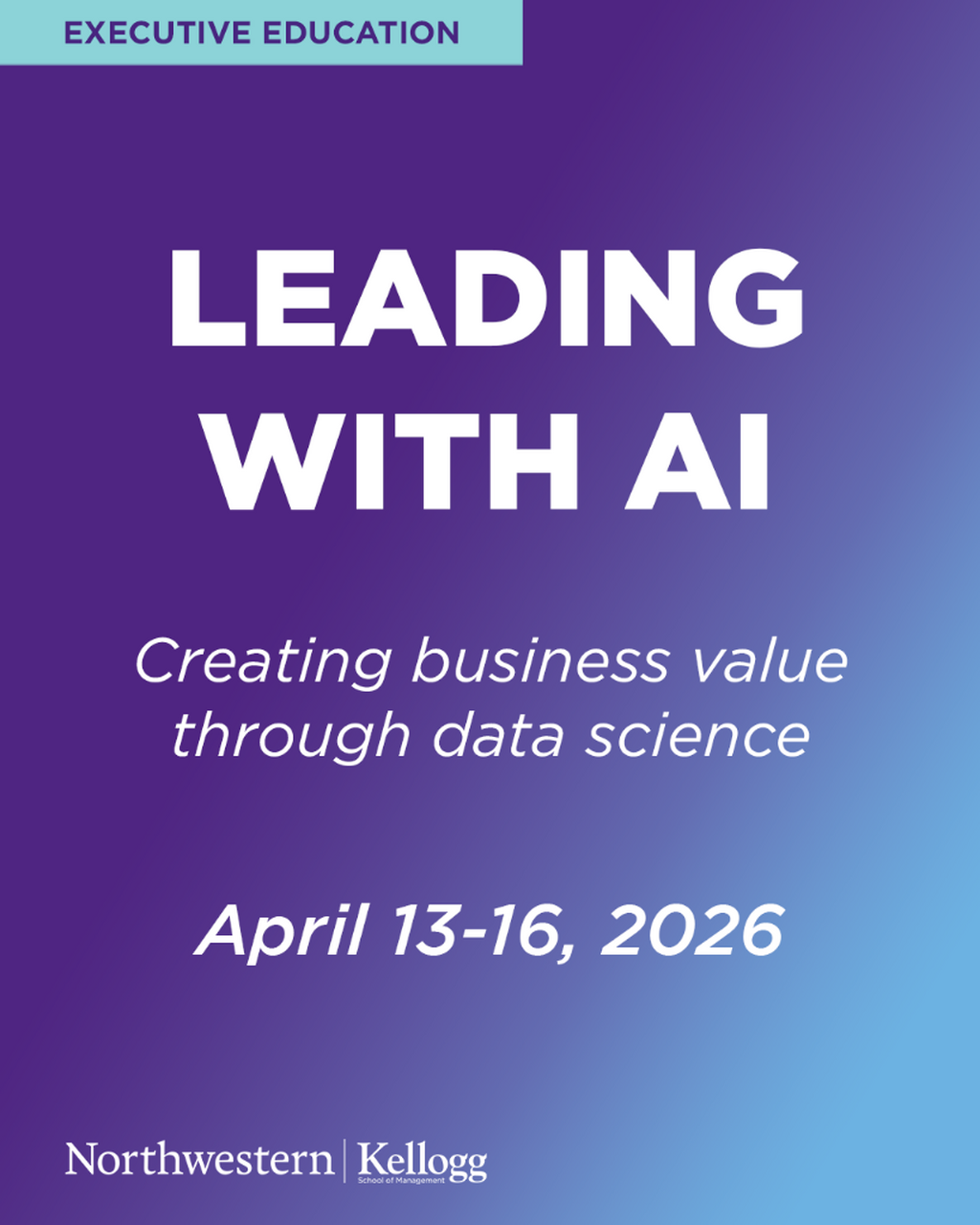 Leading with AI
