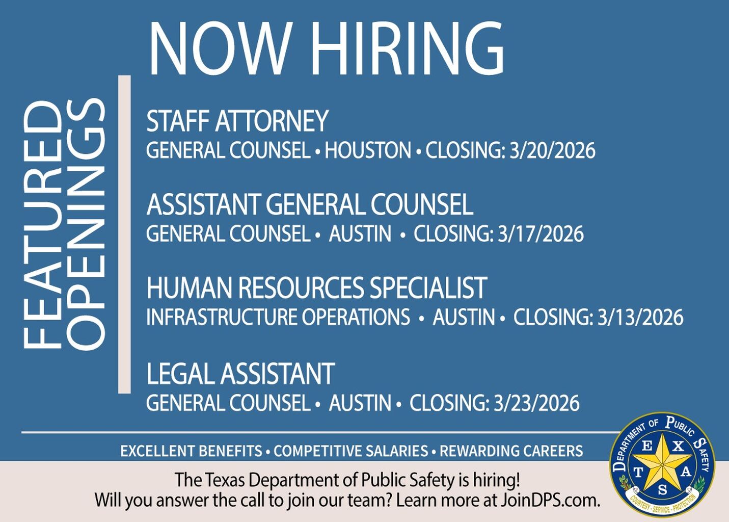 Apply to DPS Today.
