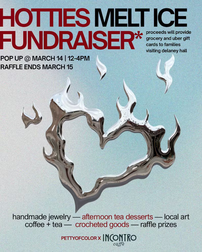 hotties melt 🧊 fundraiser