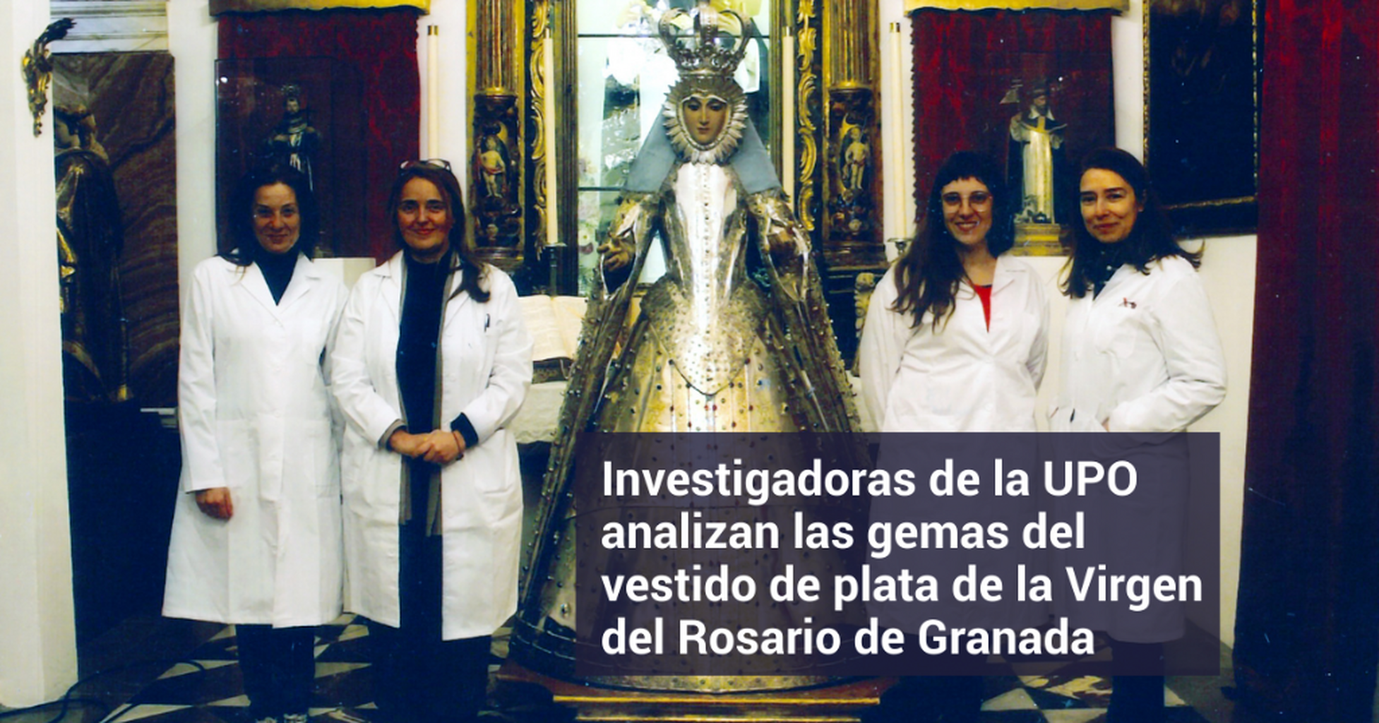 Nuevas claves sobre la moda y las gemas de los siglos XVI y XVII a trav&eacute;s del traje de la Virgen del Rosario de Granada