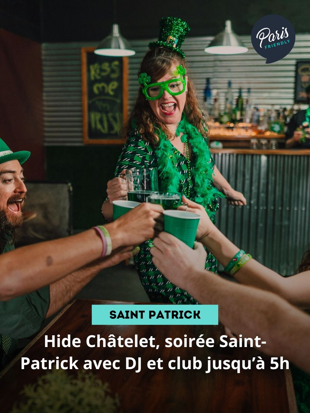 Soir&eacute;e Saint-Patrick 2026 au Hide Ch&acirc;telet