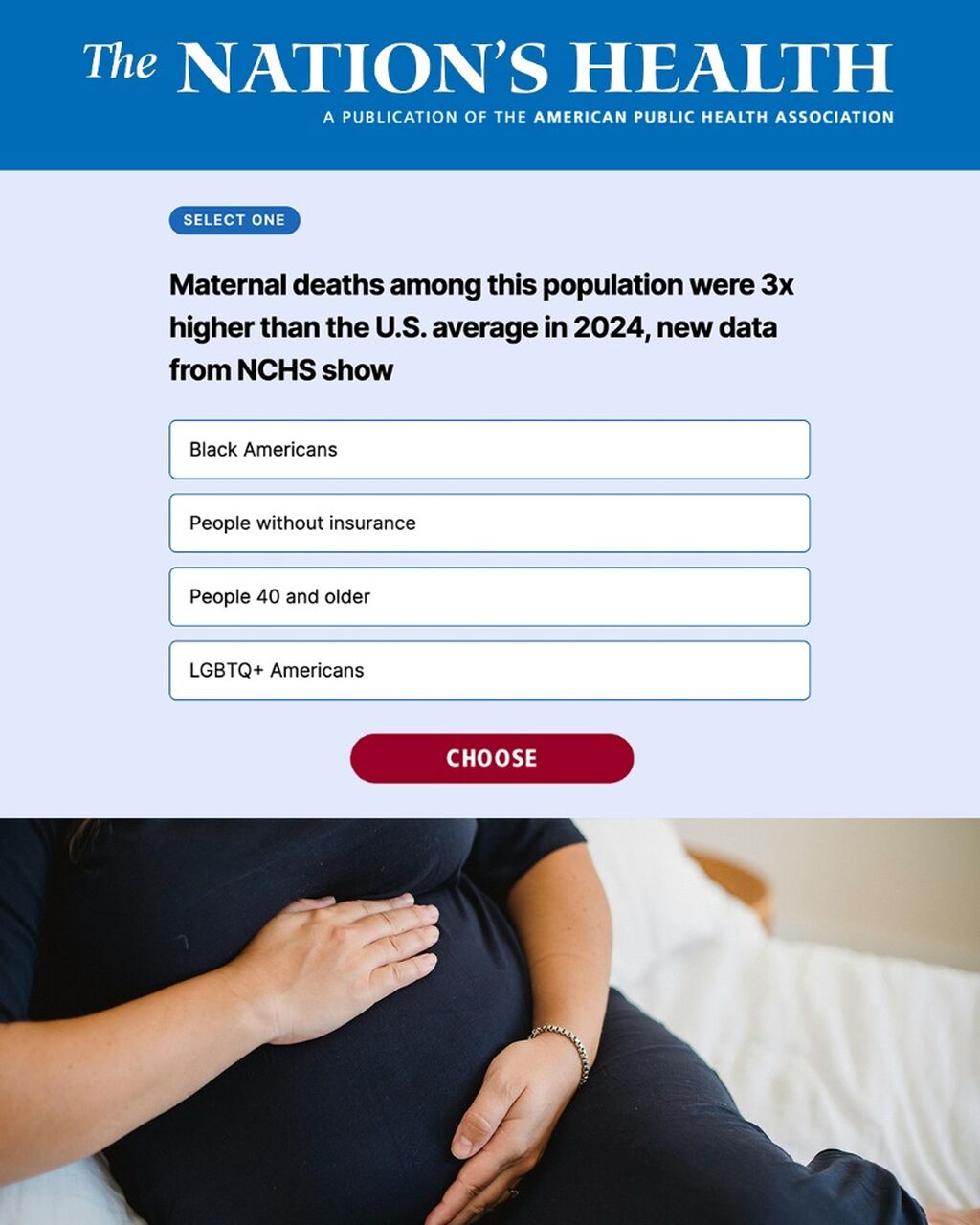 Quiz | The Nation's Health