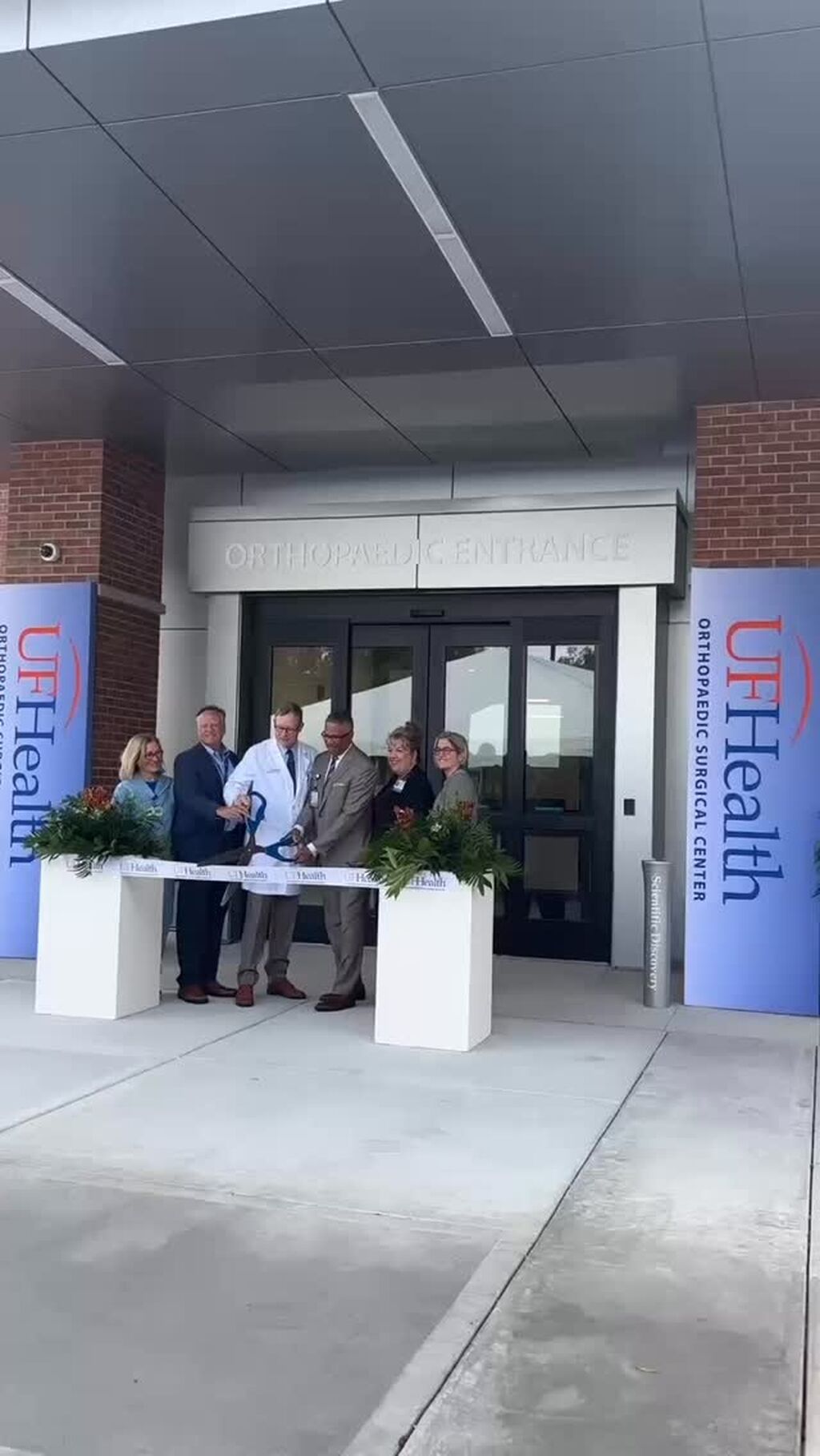 UF Health Orthopaedic Surgical Center unveiled