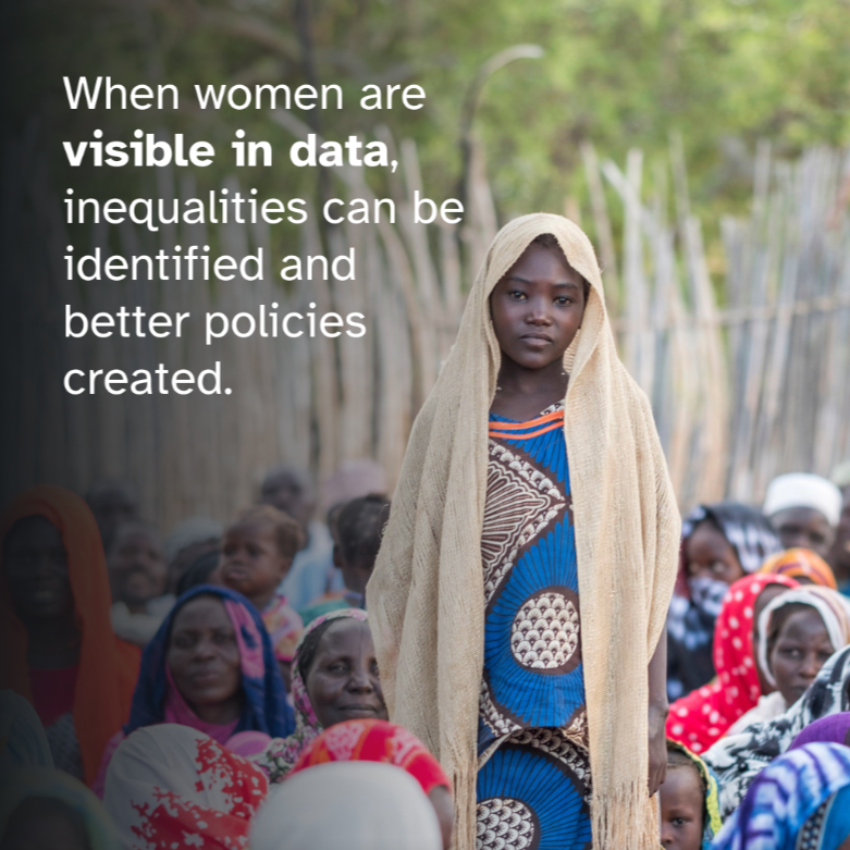Women need to be visible in data