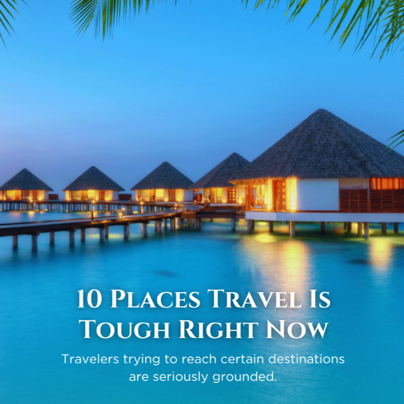 10 Places It&rsquo;s Really Hard to Get to Since Middle East Airspace Is Closed