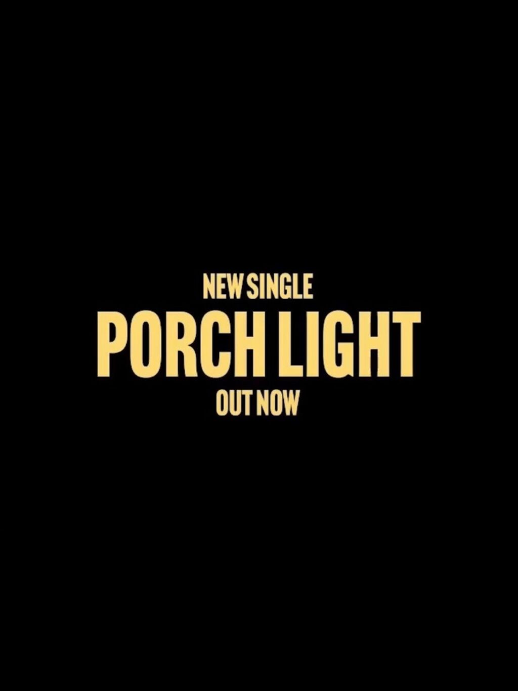 OUT NOW: NOAH KAHAN'S 'PORCH LIGHT'