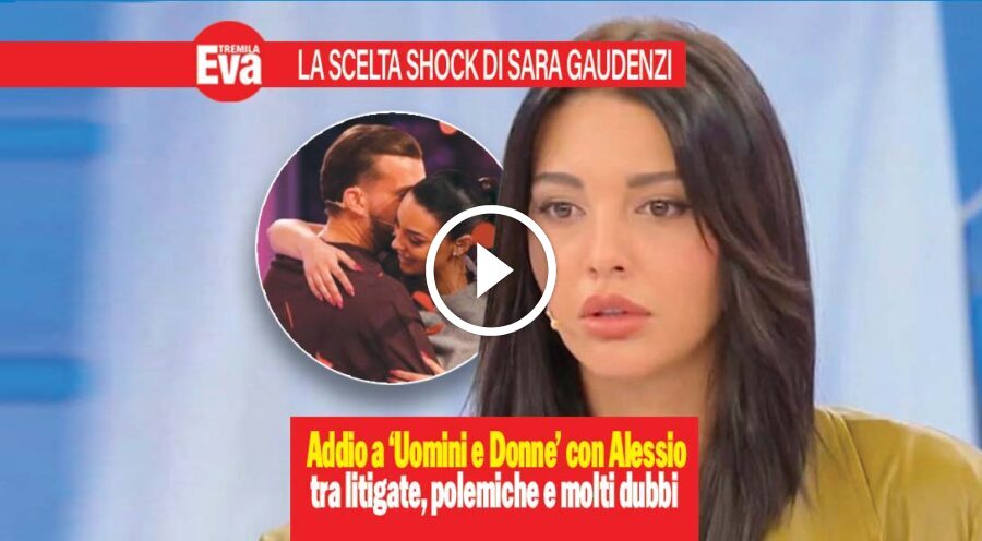 Sara Gaudenzi scelta shock a U&D, via dal trono con Alessio