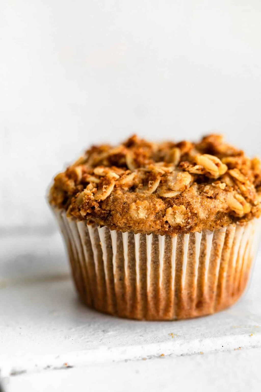 Honey Ricotta Muffins with Crumb Topping - Cotter Crunch