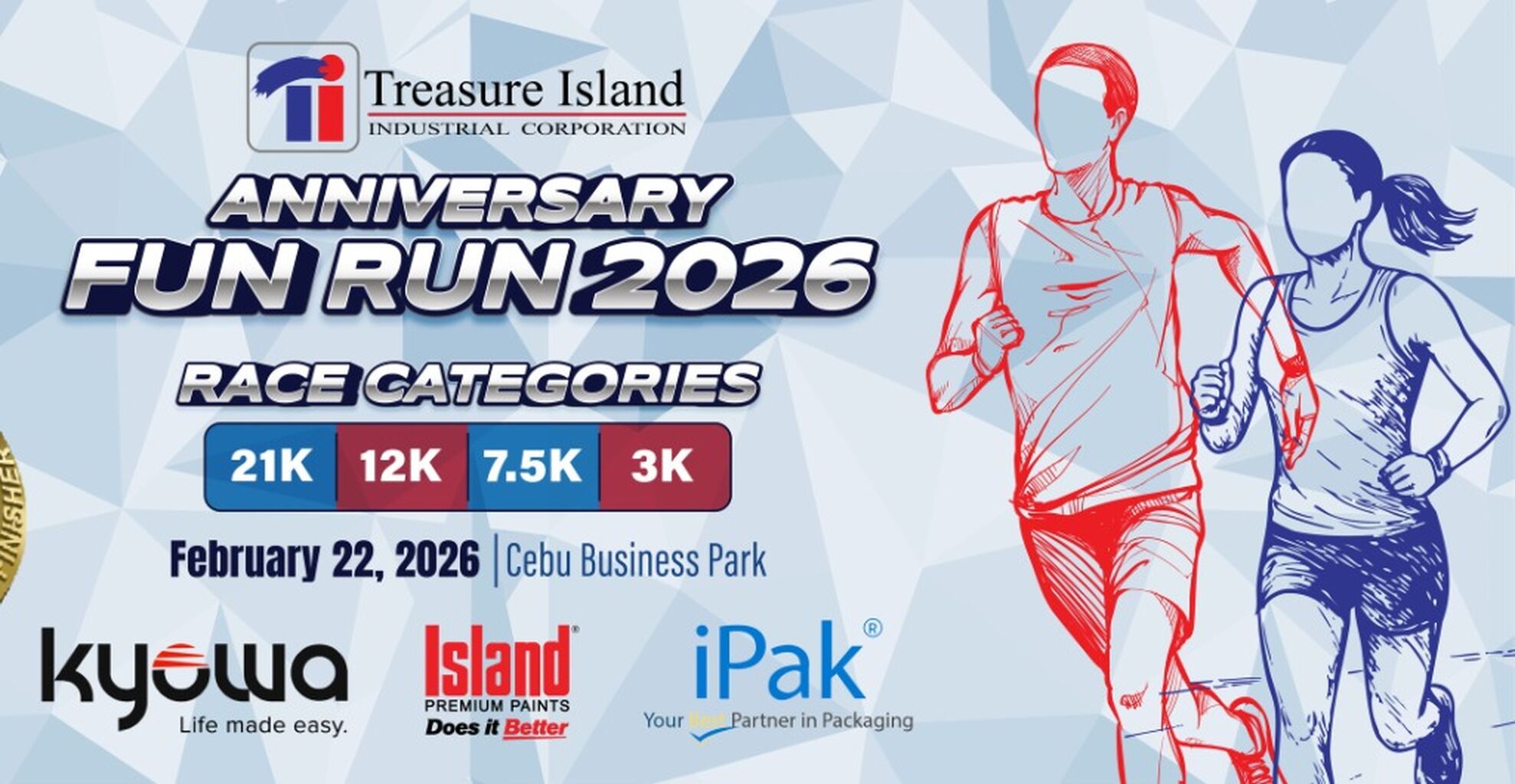 Celebrating 75 Years in Motion: Treasure Island Industrial Corporation marks Diamond Anniversary with community fun run 