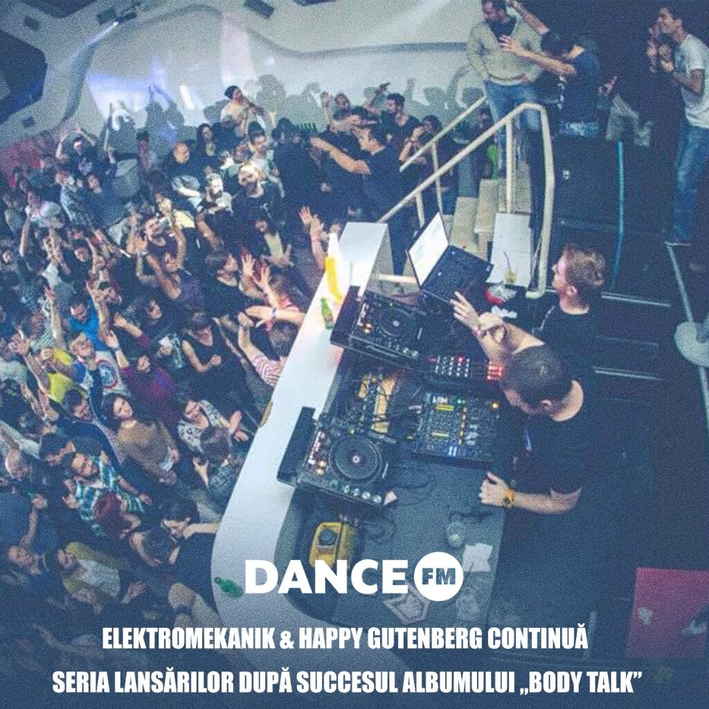 Elektromekanik & Happy Gutenberg continuă seria lansărilor după succesul albumului &bdquo;Body Talk&rdquo;