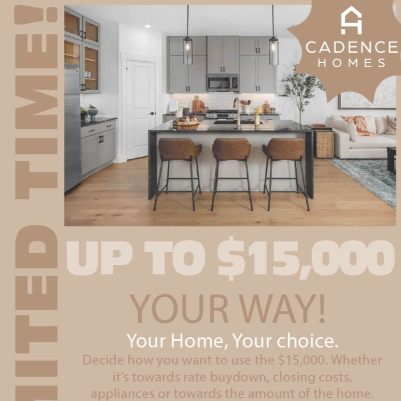 Cadence Homes: Your Home, Your Choice