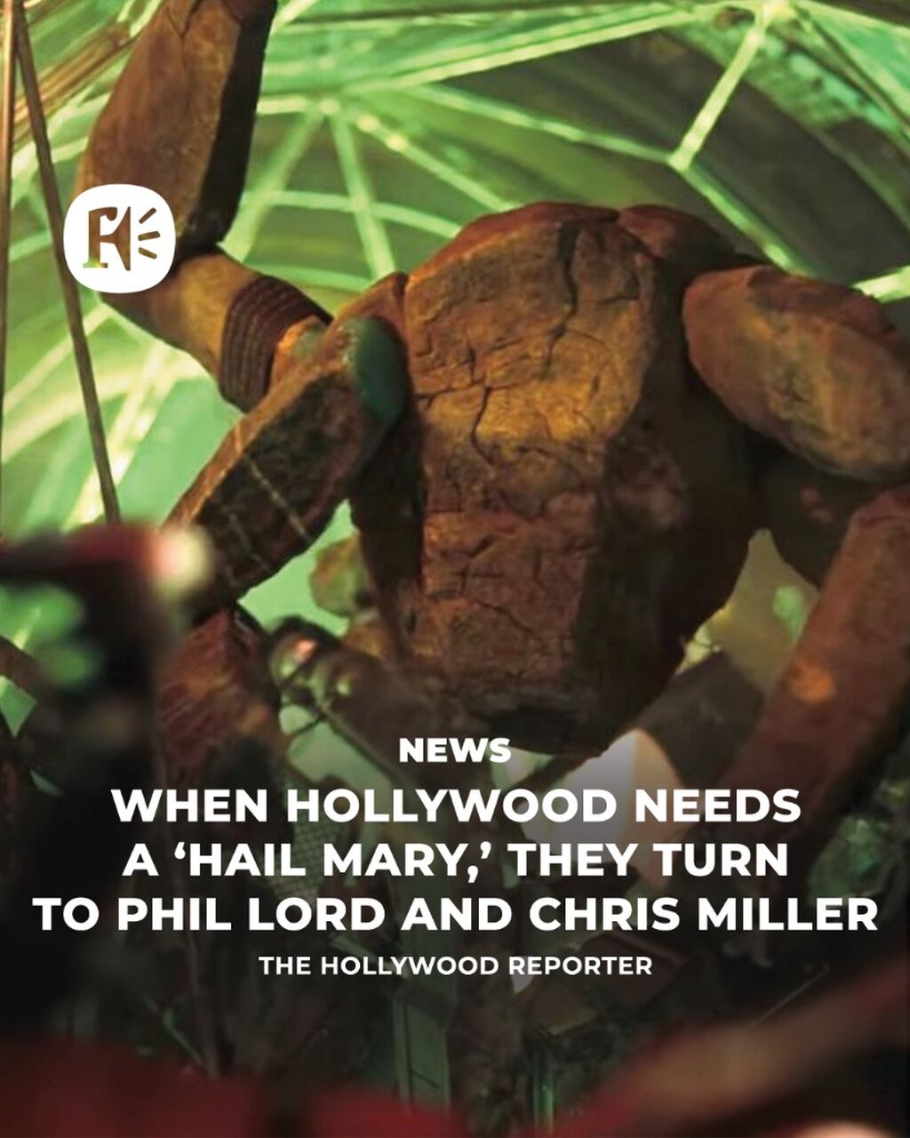 Project Hail Mary in The Hollywood Reporter
