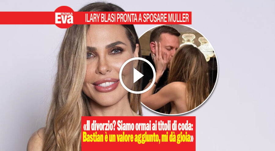 Ilary Blasi: &laquo;Se mi sposo? quando divorzio. Manca poco...&raquo;