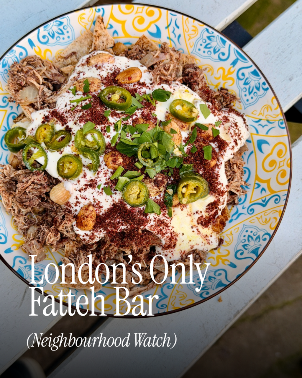 London&rsquo;s Only Fatteh Bar &ndash; and It&rsquo;s Female-Founded 