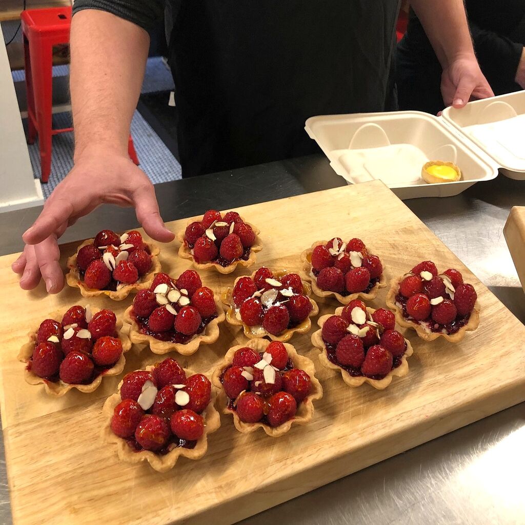 Spring Curd Tartlets 