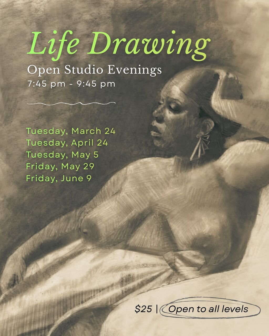 Open Studio for Life Drawing