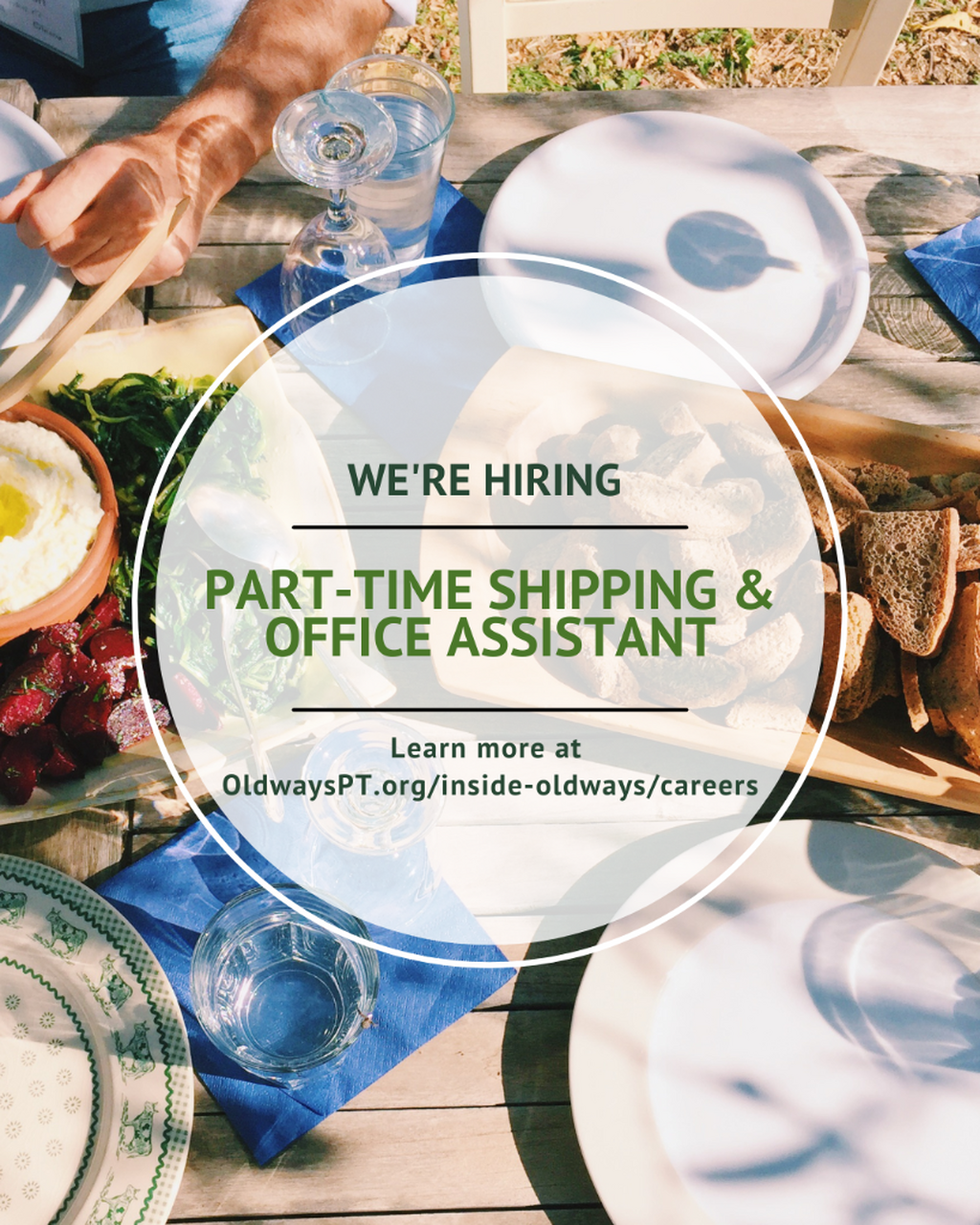 Part-Time Shipping & Office Assistant