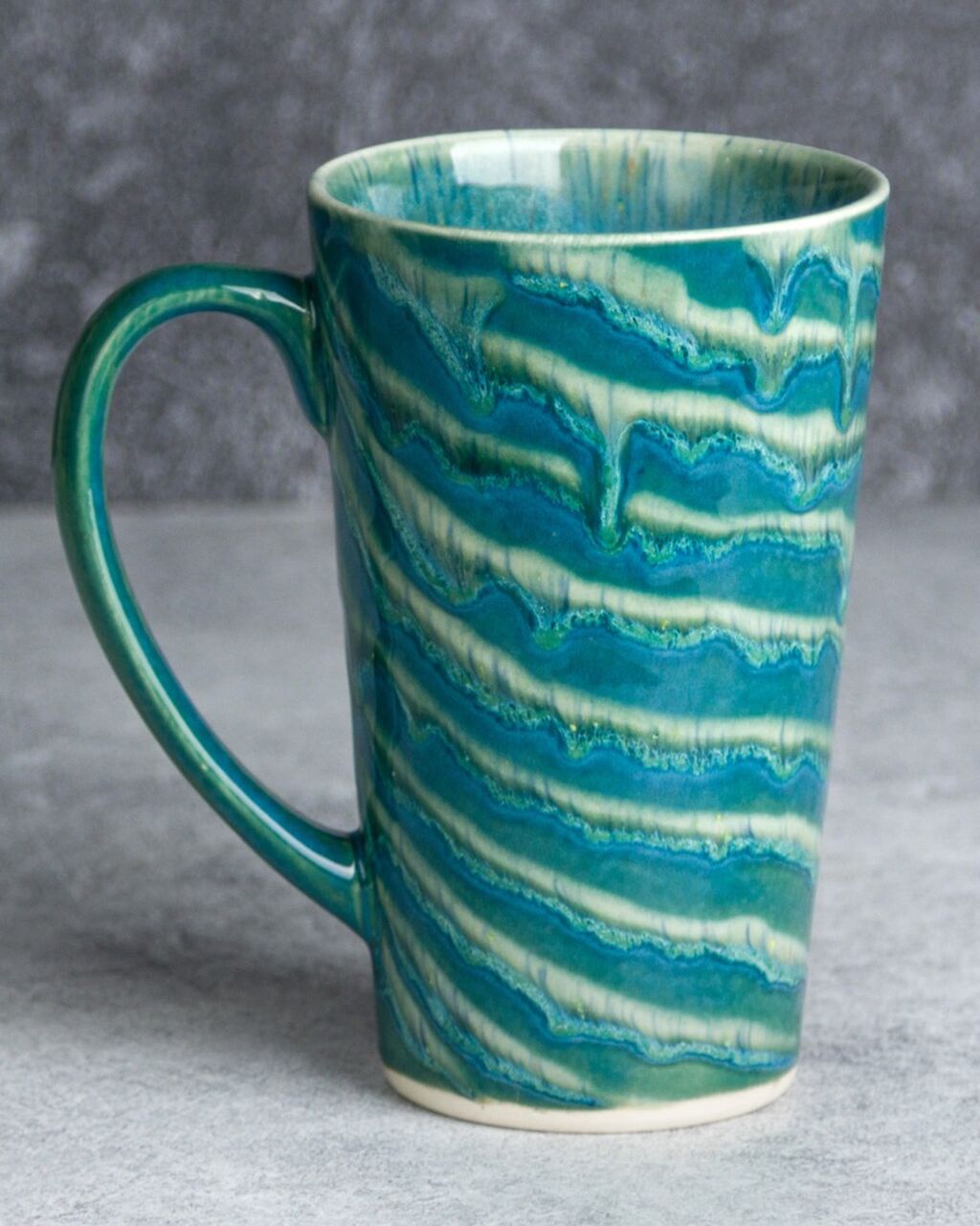 Stoneware Tropical Twist Mug