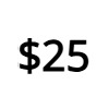 Instant $25 Payments - Unlimited instant $25 payments.