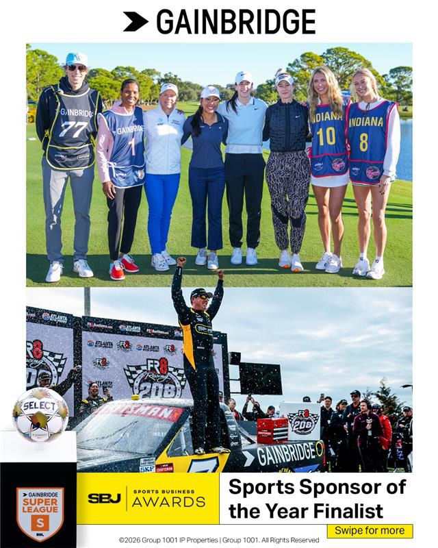 Gainbridge is an SBJ Sports Sponsor of the Year Finalist!