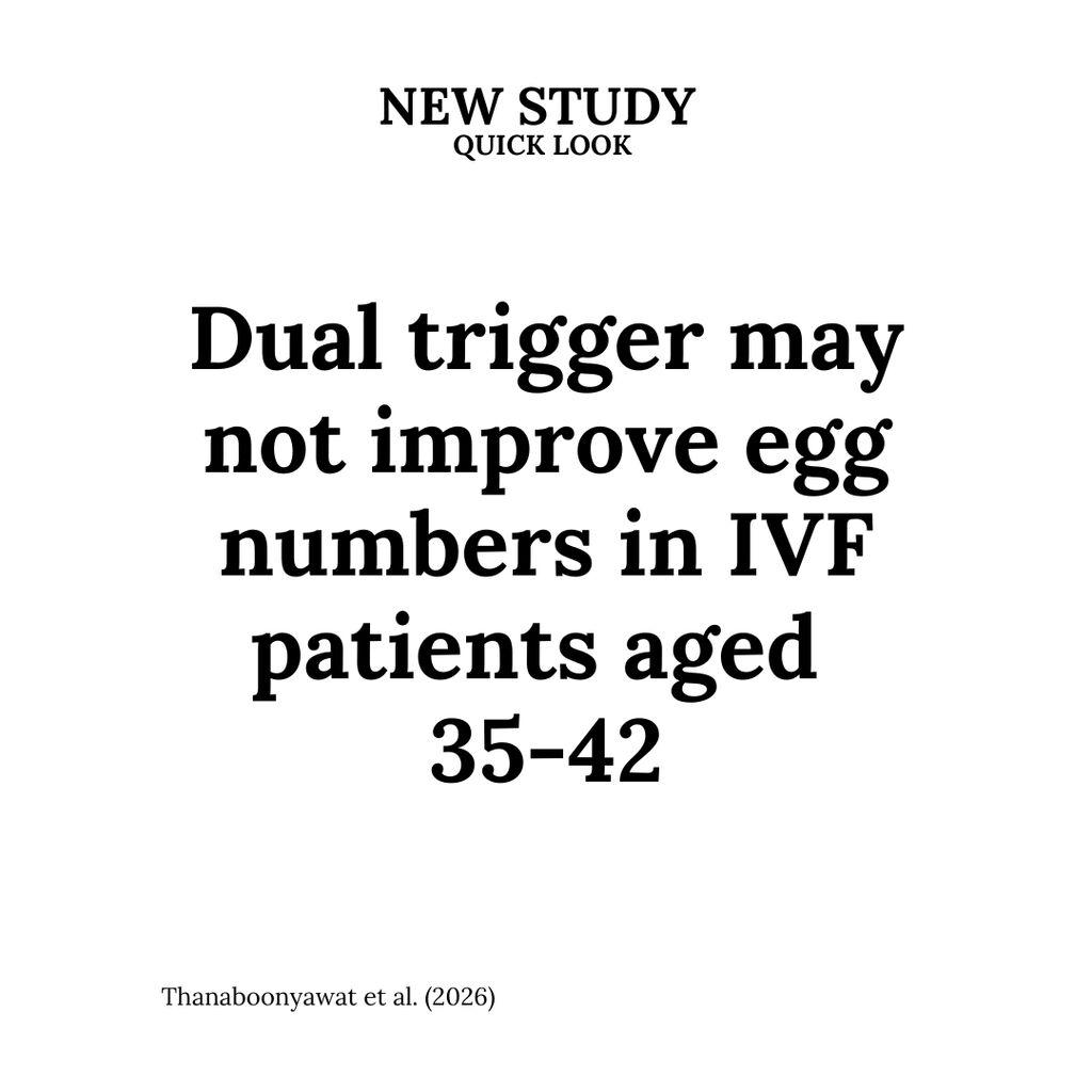 Comparative efficacy of human chorionic gonadotropin alone versus dual trigger for oocyte maturation in advanced maternal age using the antagonist protocol: a randomized controlled trial
