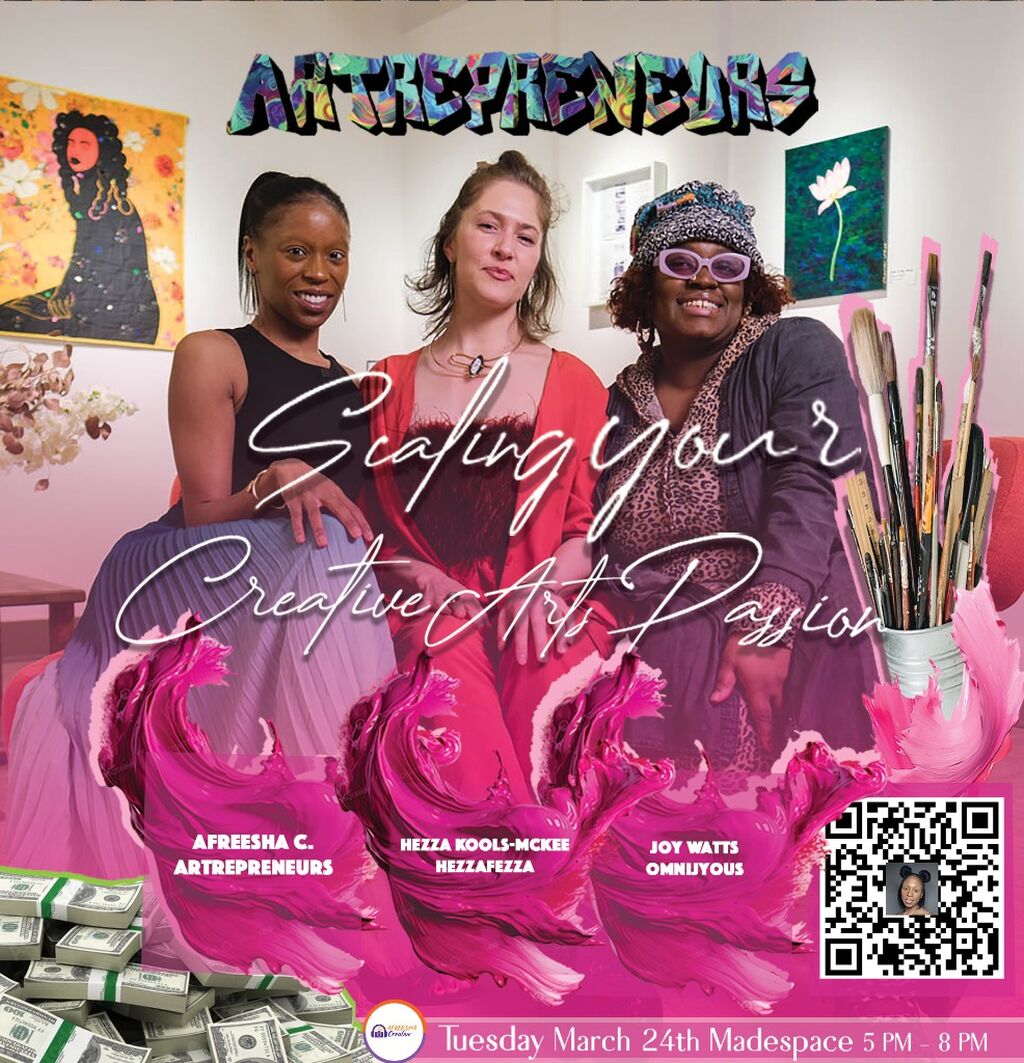 **3/24 WOMENS CREATIVE ARTIST HAPPY HOUR - TUESDAY THINGS @ MADESPACE**