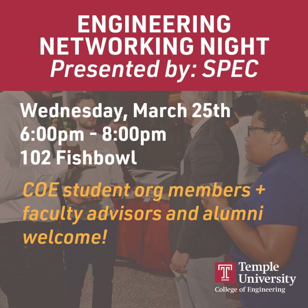 Engineering Networking Night Registration