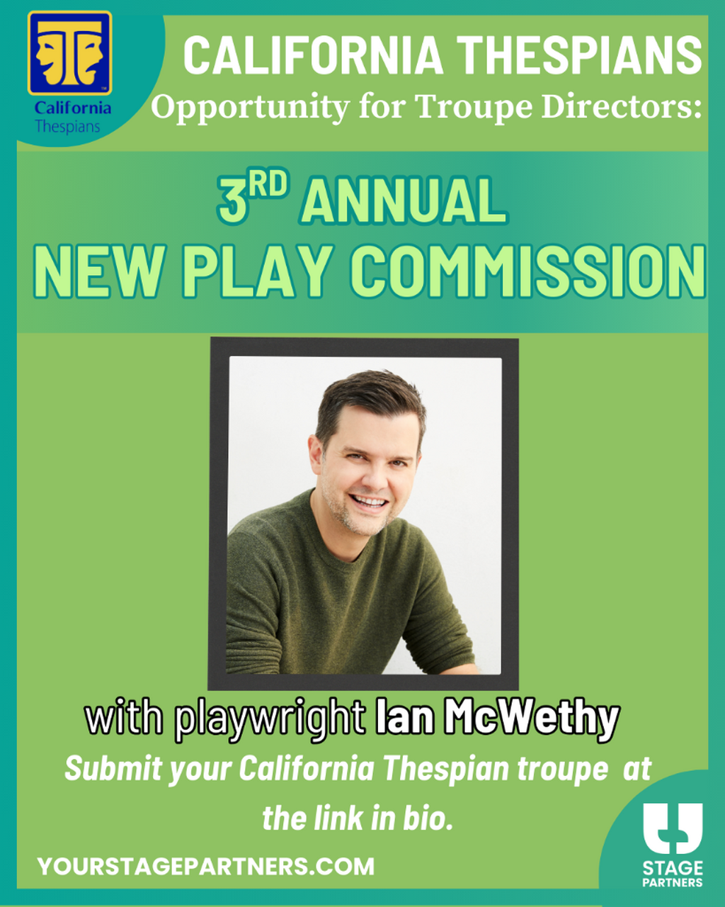 CA Thespians Ian McWethy