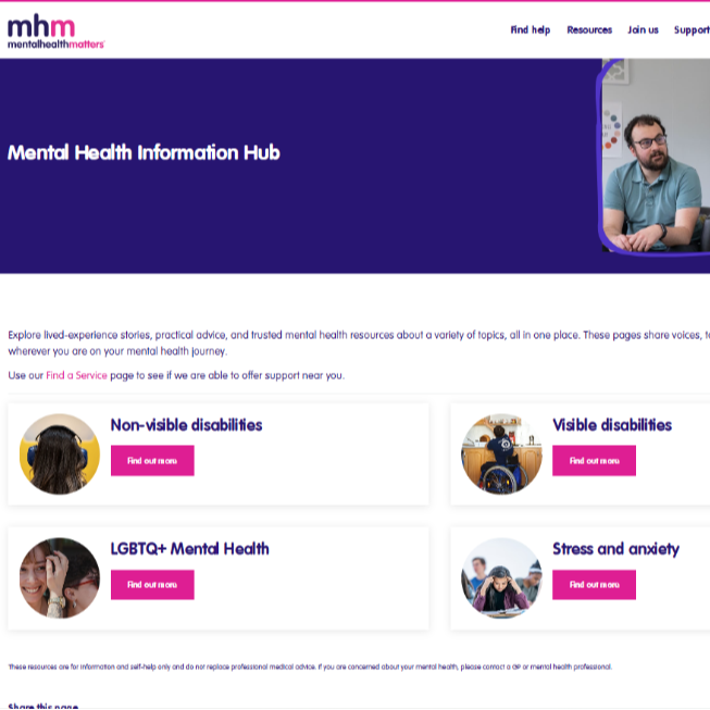 Mental Health Information Hub