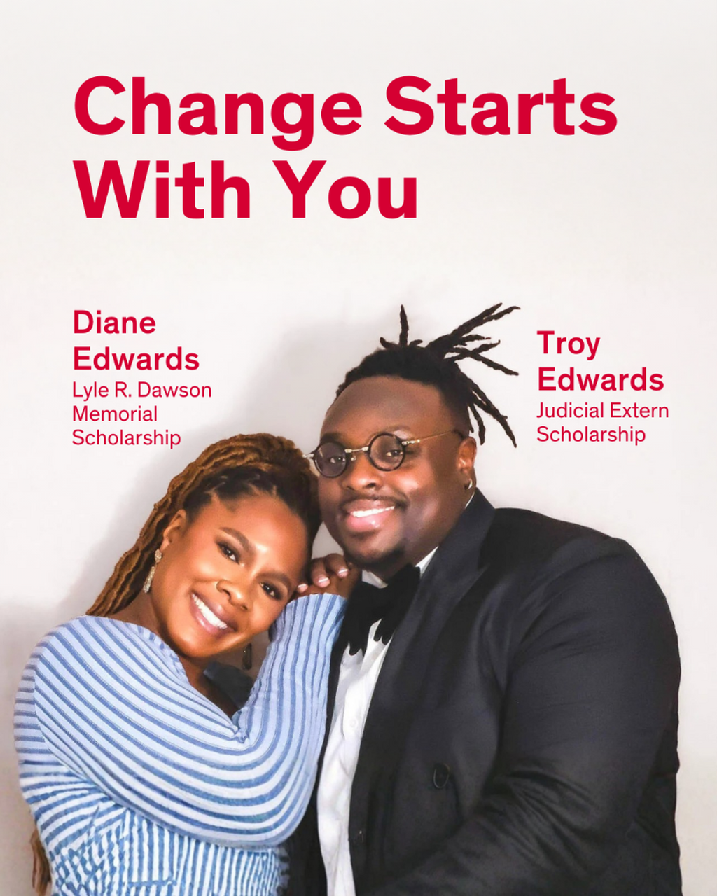 Diane Edwards and Troy Edwards Scholarships