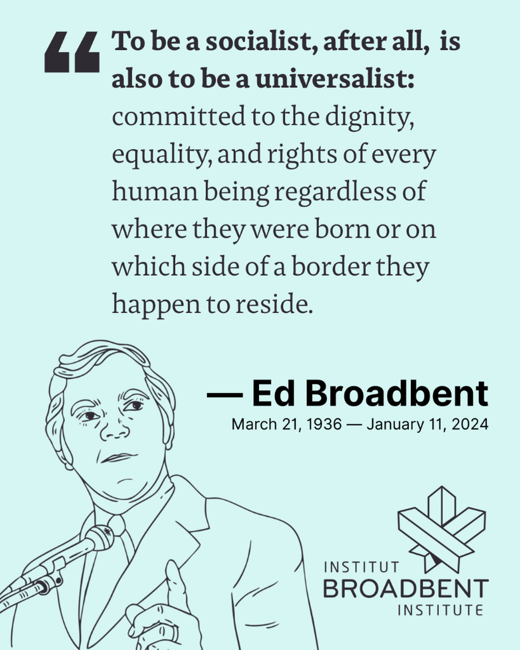 Ed Broadbent Digital Archive Project - Broadbent Institute