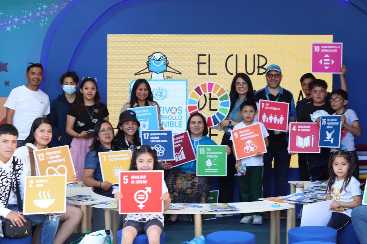 El Club de Lectura de los ODS lleva la Agenda 2030 a FILIAZ 2026 a trav&eacute;s de historias, reflexi&oacute;n y juego