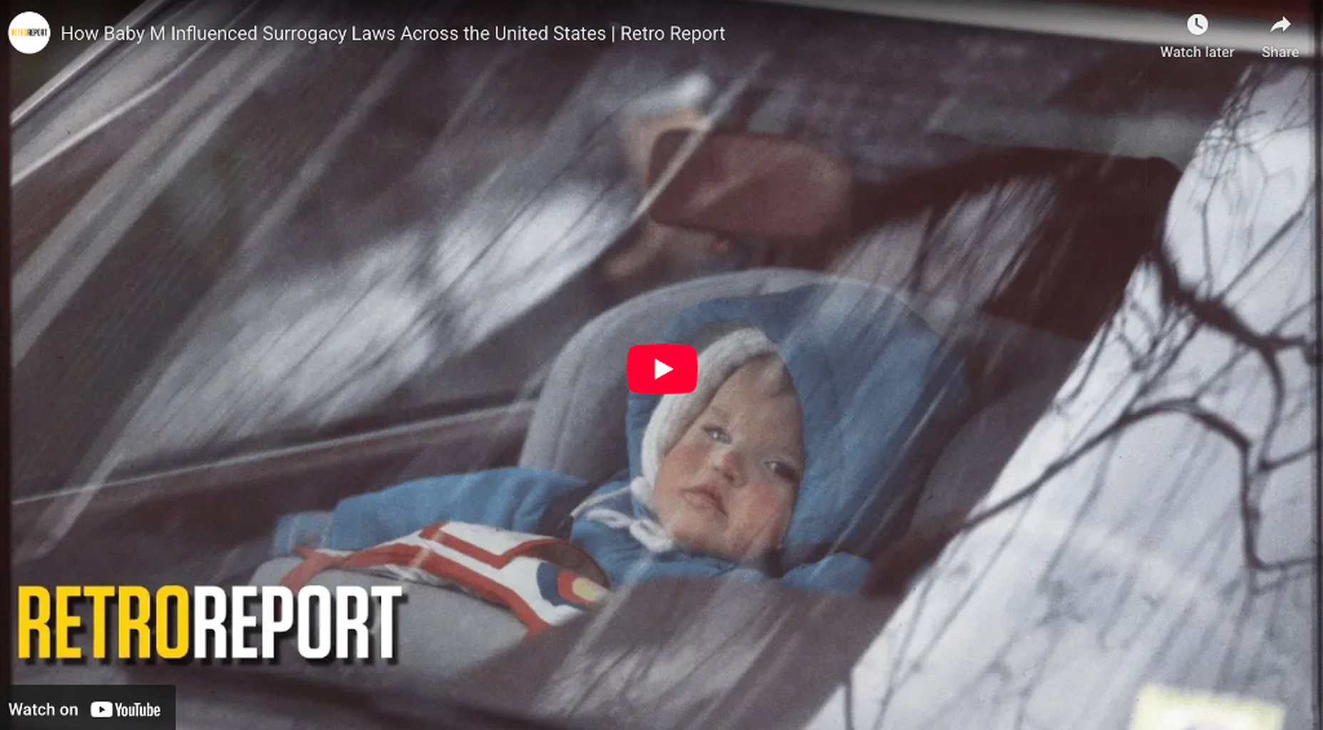 How Baby M Influenced Surrogacy Laws Across the United States - Retro Report