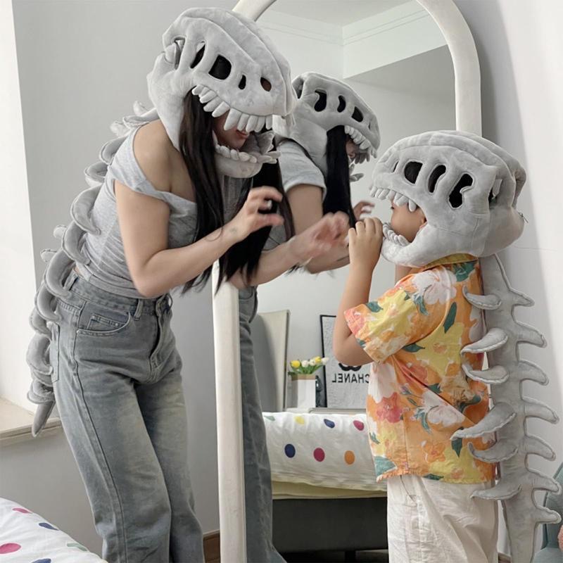 Toddler 3D Dinosaur Skeleton Costume